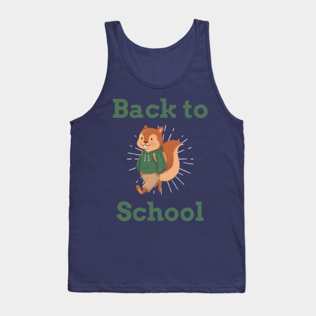 Back to School Tank Top by Sonicx Electric 